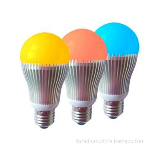 cUL approved colorful lights IR remote controlled 5W led bulb